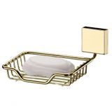 Saboneteira Suporte Porta Sabonete Dourado Future 7503dd
