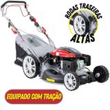 Carrinho De Cortar Grama Nakashi Lr225te A Gasolina 4t