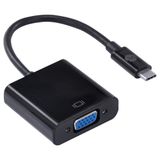 Adaptador Usb Tipo C X Vga Fêmea Full Hd1080p 20cm-achdmi-20