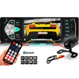 Central Multimídia Universal 1 Din Mp5 + Câmera De Ré