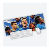 Mouse Pad Grande Gamer Seleção Brasileira