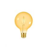 Lampada Led Filamento Vintage Globo G95 Âmbar Taschibra Autovolt (100-240v)