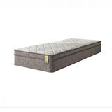 Colchão Solteirão Dreemy Mega D45 96x203x25 Cinza Com Branco Apolospuma Cinza Com Branco