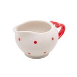 Leiteira De Porcelana Petit Pois 150ml - Wolff