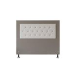 Cabeceira Havana 1,60 Cm Cama Box Queen Suede Bege