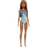 Boneca Barbie Praia Morena - Mattel Unica