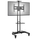 Suporte Pedestal Tv 32 A 75 Com Rodízios Ava1600-60-1p Nb