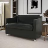 Namoradeira Decorativa Sala De Estar Elegante Preto