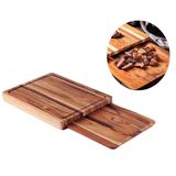 Kit Tábua Churrasco Madeira Tramontina 400x300x38
