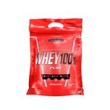 Whey 100% Pure 1,8kg Pouch Integralmedica - Morango Morango