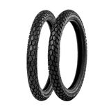 Jogo Pneus De Moto Maggion St6 60/100-17 33l + 80/100-14 49l Tt