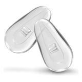 Plaqueta Silicone Macia Óculos 14 Mm Transparente