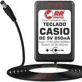 Fonte 9v Para Teclado Casio Ctk-450 Ctk-451 Ctk-470