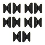 Plaqueta Adesiva Silicone Acetato Óculos Preta Gota 20 Pares