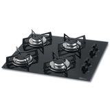 Cooktop 4 Bocas Fischer 1519-5713 A Gás Bivolt Preto