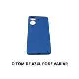 Capa Azul Compatível Xiaomi Redmi 13c + Película Privacidade