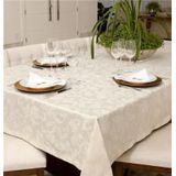 Toalha Mesa Retangular Raner High Class 160x320cm Palha