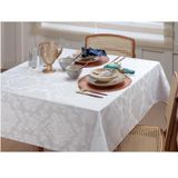 Toalha De Mesa Retangular High Class 160x260cm Branca Raner