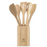 Conjunto De Utensílios De Bambu - 41049177