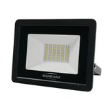 Refletor Blumenau De Led Slim 30w Verde Preto Bivolt