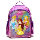 Mochila Escolar Dermiwil Disney Princesas G Roxo 37207