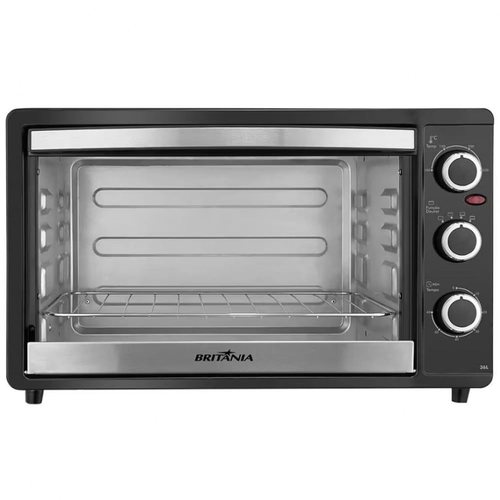 Forno Elétrico Bfe41p 36l Com Timer E Seletor De Resistências 1500w Britânia