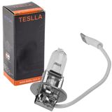 Lâmpada Halógena Teslla H3 24v 70w Pk22s Farol Neblina Vto