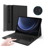 Capa Com Teclado Para Tablet Samsung S9 Fe 10.9 X510 - Preto