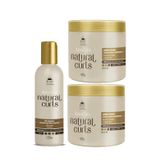 Óleo Cachos 120ml + 2 Masc Cowash + Keracare 450g