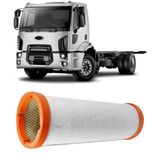 Filtro Ar Interno Ford Cargo Mb O500 Vw Constellation Worker
