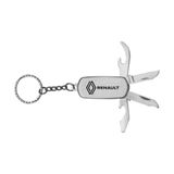 Chaveiro De Metal 4 Funções Para Renault Captur Logan Clio T