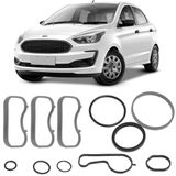 Jogo Junta Coletor Admissão Ford Ka 1.0 Ti-vct 2014 A 2018