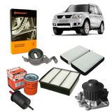 Kit Correia Dentada Pajero Tr4 Flex 2008 Filtro Bomba D&#39;água