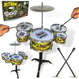 Bateria Infantil Acústica 5 Tambores Europio