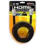 Cabo Hdmi 2.0 Flat Desmontável Ultra Hd 3d, 4k, 3 Metros