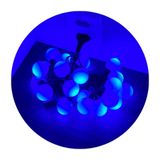 Cordão De Lâmpadas Led Bolinhas Vermelho 10m