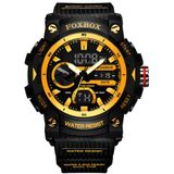 Relógio De Pulso Masculino Digital Led Esportivo Amarelo