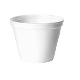 50 Pote Cumbuca Térmica Isopor 360ml Para Líquidos Quentes