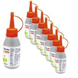 Cola Silicone Leonora 100ml Kit 7 Unidades Artesanato