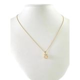 Cordão Feminino 1mm Ursinho Banhado A Ouro 18k - Tojoia18k