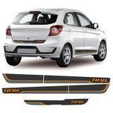 Faixa Adesivo Lateral/traseiro Ka Trail Hatch 2018 2019 2020 Cor Preto