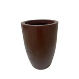 Vaso Plantas Coluna Marrom Stone 53x33x22 Mato Verde