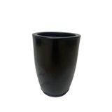 Vaso Plantas Coluna Preto Polietileno 66x36x24 Mato Verde