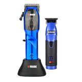Kit 2 Maquina Wmark Ng 9003 Ng 318 Azul Profissional