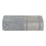 Toalha Rosto Grossa 0,80cm X 0,50cm 100% Algodão Cinza