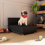 Cama Box Pet Cachorro Porte Menor 60 Cm Agata Cor Preto