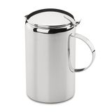 Jarra Grande De Aço Inox 2,8 Litros Para Suco Água Bebidas Refresco Verão Servir Festa Mesa Cozinha