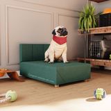 Cama Box Pet Cachorro Porte Menor 60 Cm Magie Cor Azul