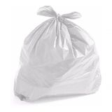 Saco De Lixo 40 Litros Reforçado 100un Branco Cor:branco