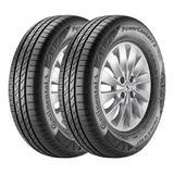 Jogo 2 Pneus Continental Aro 16 Powercontact 2 195/55r16 87h